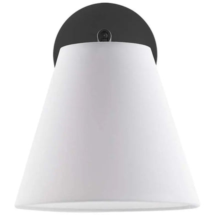 1-Light Wall Sconce in Matte Black (Set of 2) Barnes and Ivy