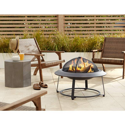 Ollo 18" High Gray Concrete End Table