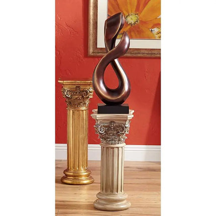 Open Infinity 25" High Gold Sculpture
