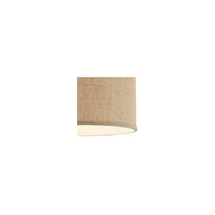 360 Lighting Adams Burlap Drum Shade Ceiling Lights Set of 2 360 Lightning