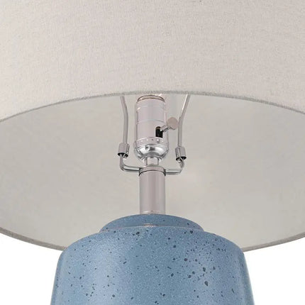 360 Lighting Aegean 28" High Coastal Blue Ceramic Table Lamp Set of 2 360 Lightning