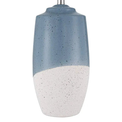 360 Lighting Aegean 28" High Coastal Blue Ceramic Table Lamp Set of 2 360 Lightning