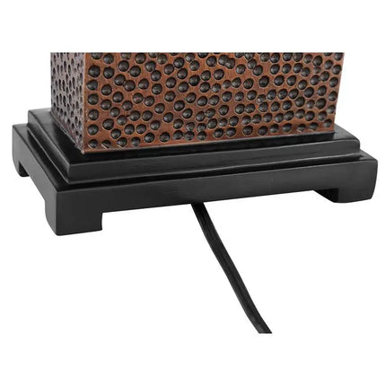 360 Lighting Caldwell 24 3/4" Hammered Bronze Table Lamps Set of 2 360 Lightning