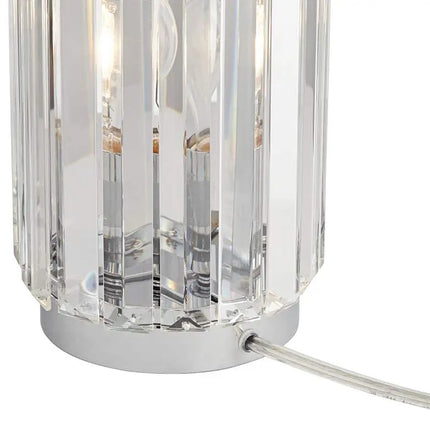 360 Lighting Caledan 10 1/2" High Crystal Accent Table Lamp 360 Lightning