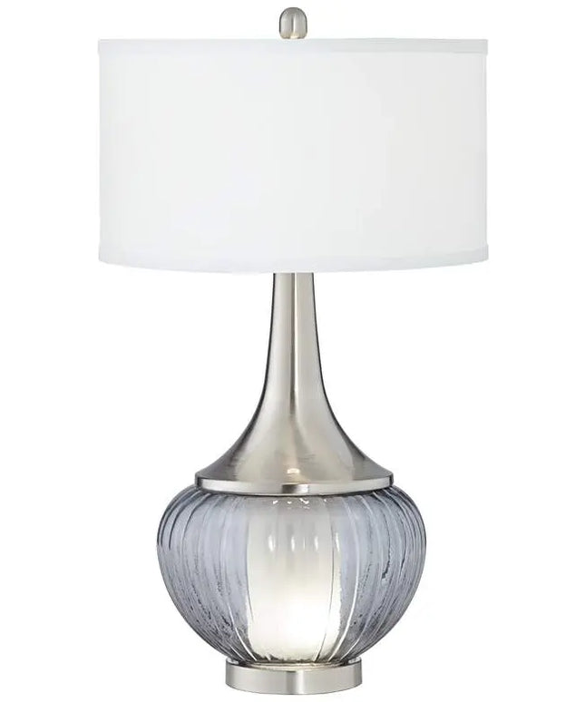 360 Lighting Courtney 28 1/2" Double Glass Night Light Table Lamp 360 Lightning