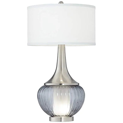 360 Lighting Courtney 28 1/2" Glass Night Light Table Lamps Set of 2 360 Lightning