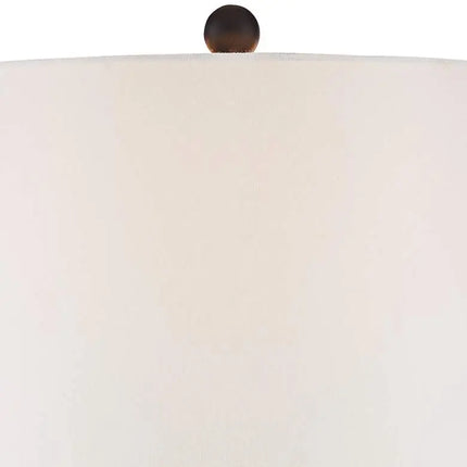 360 Lighting Dolbey 28" Black Bronze Column Table Lamps Set of 2 360 Lightning