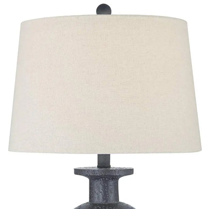 360 Lighting Glenwood 28" Charcoal Gray Table Lamps Set of 2 360 Lightning