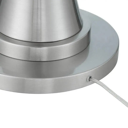 360 Lighting Karl 63 3/4" High Luxe Modern Brushed Nickel Floor Lamp 360 Lightning