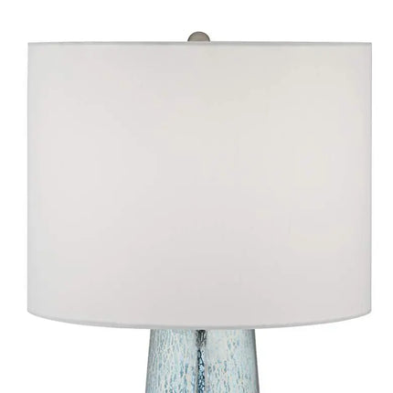 360 Lighting Marcus 30" Tapered Column Mercury Glass Lamps Set of 2 360 Lightning