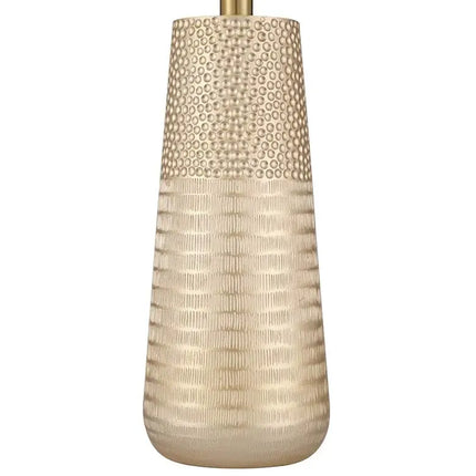 360 Lighting Mira 25 1/4" Textured Gold Modern Table Lamps Set of 2 360 Lightning