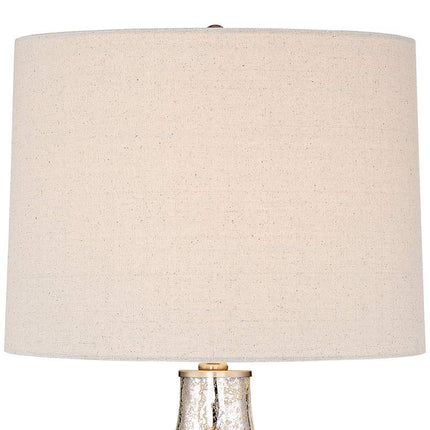 360 Lighting Waylon 28" Modern Mercury Glass Table Lamp 360 Lightning