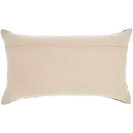 57 Grand Rust Persian Medallion 24"x14" Throw Pillow Vision