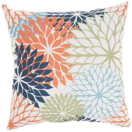 Aloha Multi-Color 20" Square Indoor/Outdoor Throw Pillow Vision