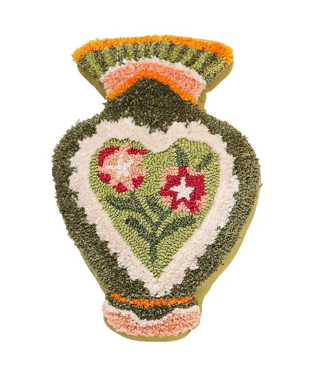 Amphorae Green Tufted 12" x 20" Accent Pillow Vision