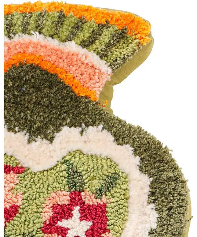 Amphorae Green Tufted 12" x 20" Accent Pillow Vision