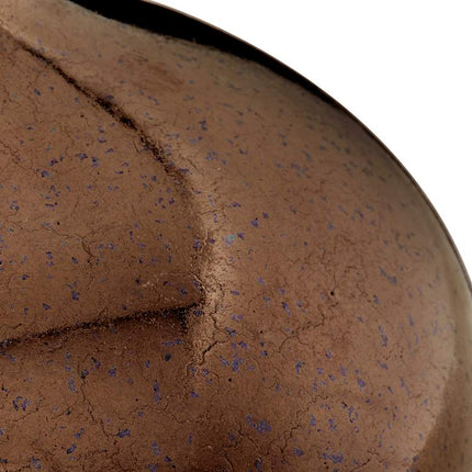 Ansen Metallic Bronze Ceramic Decorative Vases Set of 3