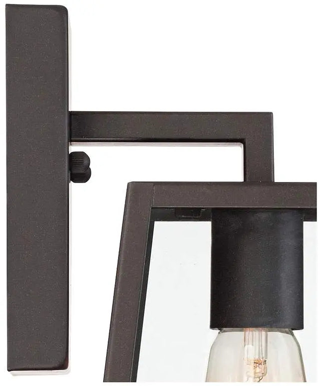 Arrington 10 3/4" High Mystic Black Sconces Set of 2 John Timberland