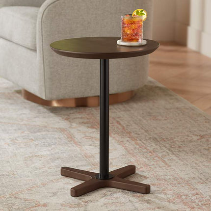 Bailey 15 1/4" Wide Walnut Standing Table