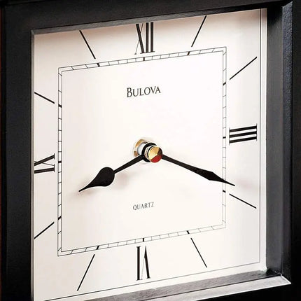 Bulova Morrigon 10" Wide Mantel Clock Clock
