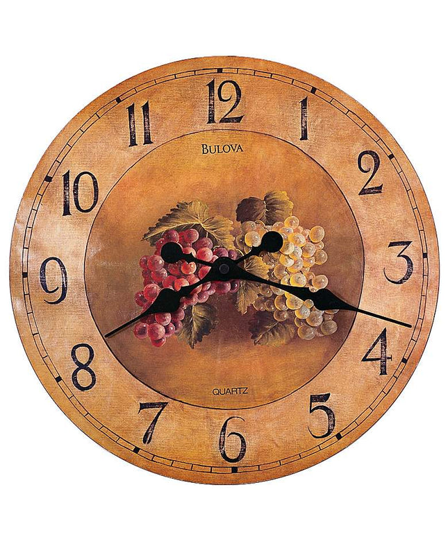 Bulova Whittingham Decorative 18" Wide Wall Clock Clock