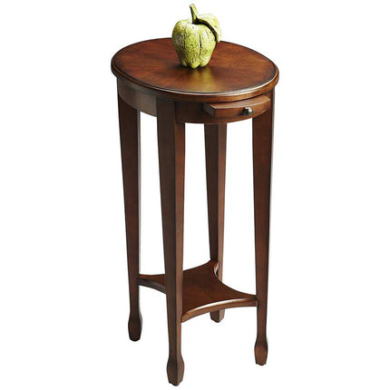 Butler Masterpiece 15" Wide Cherry Veneered Hardwood Accent Table