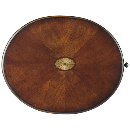 Butler Masterpiece 15" Wide Cherry Veneered Hardwood Accent Table