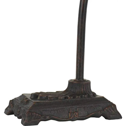 Cal Lighting Cotulla 24" Vine and Leaf Tiffany-Style Glass Desk Lamp Cal Lighting