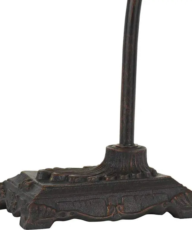 Cal Lighting Cotulla 24" Vine and Leaf Tiffany-Style Glass Desk Lamp Cal Lighting