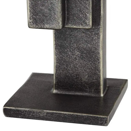 Cityscape 16 1/4" High Antique Brass Decorative Sculpture Quoizel