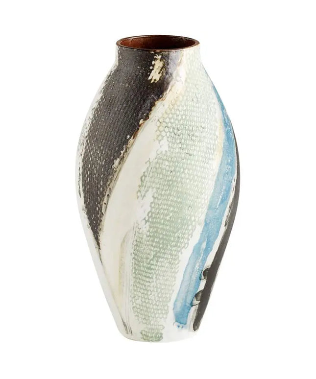 Cyan Design Seabrook 11 1/2" High Small Modern Ceramic Vase Cyan Design