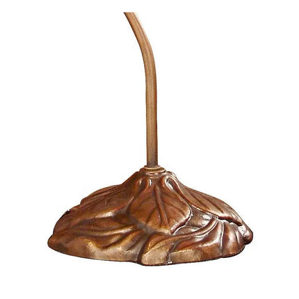 Dale Tiffany 19" High Pink Rose Petal Downbridge Accent Lamp Dale Tiffany