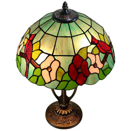 Dale Tiffany Benezia Birds Antique Bronze Table Lamp Dale Tiffany