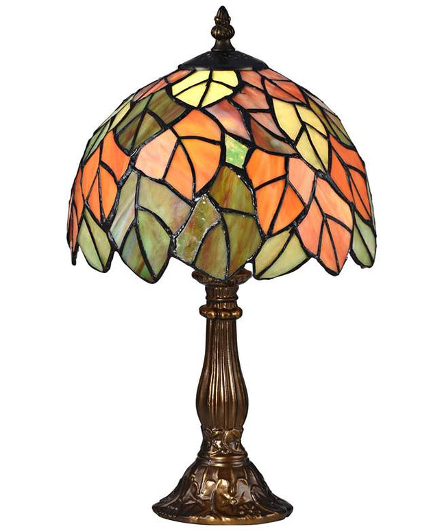 Dale Tiffany Cape Reinga 15" High Bronze Tiffany-Style Accent Lamp