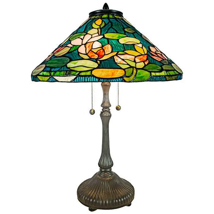 Dale Tiffany Huntington Burnished Fieldstone Table Lamp Dale Tiffany