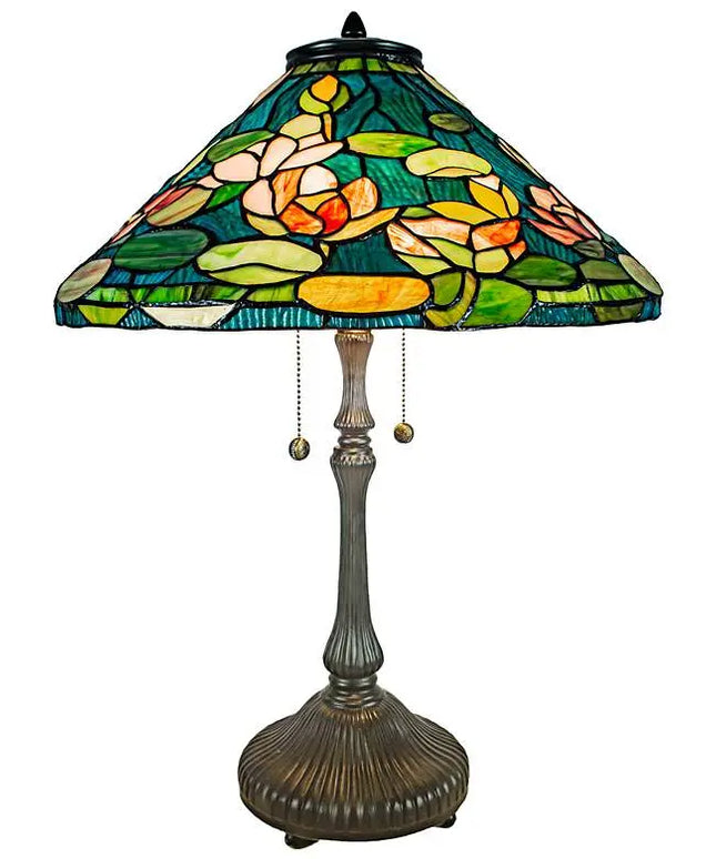 Dale Tiffany Huntington Burnished Fieldstone Table Lamp Dale Tiffany