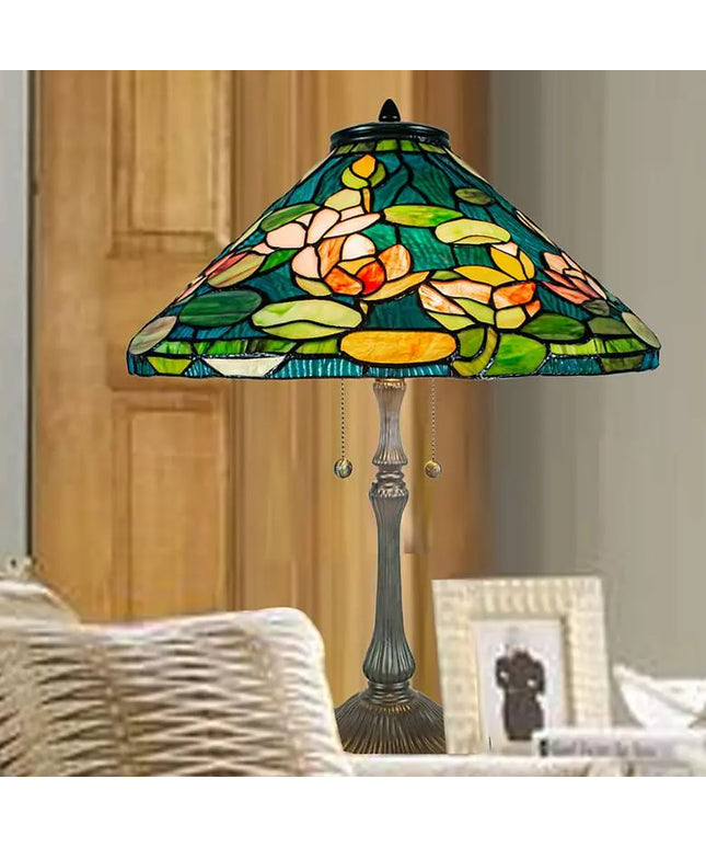 Dale Tiffany Huntington Burnished Fieldstone Table Lamp Dale Tiffany