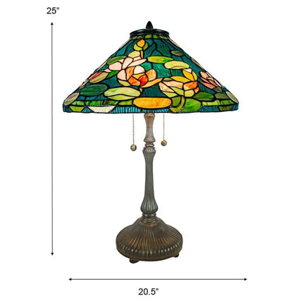 Dale Tiffany Huntington Burnished Fieldstone Table Lamp Dale Tiffany