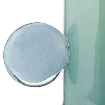 Delvin 12 1/4" High Green and Blue Glass Decorative Vase Studio 55D