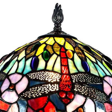 Dragonfly Bounty 20"H Fieldstone Bronze Accent Table Lamp Dale Tiffany