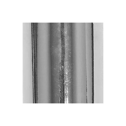 Elegant Designs Elipse 6 3/4" High Chrome Decorative Vase Barnes and Ivy