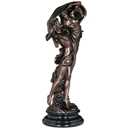 Floating Dancing Couple Bronze Finish 25 3/4" High Sculpture
