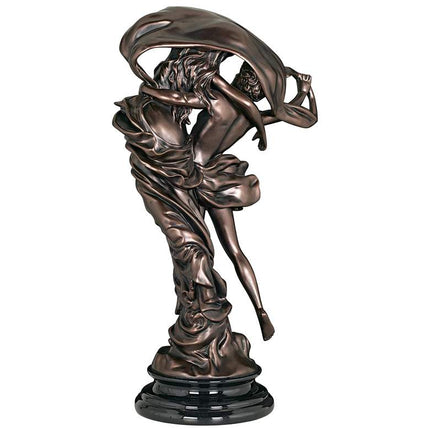 Floating Dancing Couple Bronze Finish 25 3/4" High Sculpture