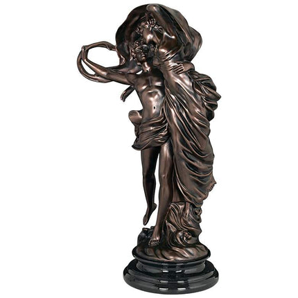 Floating Dancing Couple Bronze Finish 25 3/4" High Sculpture