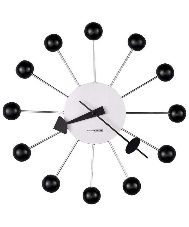 George Nelson 14" Wide Modern Wall Clock by Howard Miller Clock
