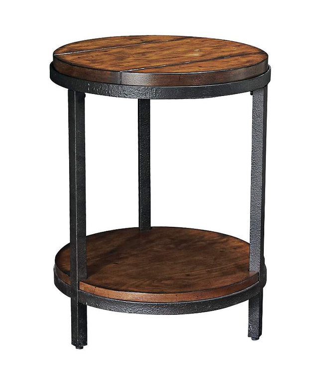 Hammary Baja 18" Wide Round Wood End Table