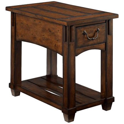 Hammary Tacoma Rustic Chairside Table