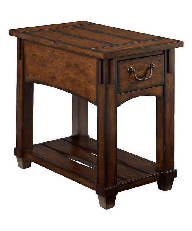 Hammary Tacoma Rustic Chairside Table