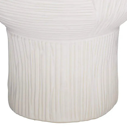 Hansville Matte White 13 1/2" High Decorative Vase Studio 55D