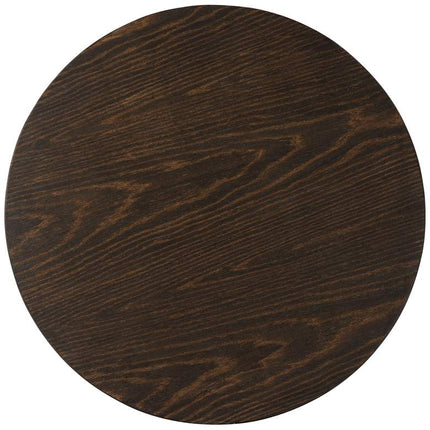 Hendrik 18 3/4" Wide Dark Wood Side Table